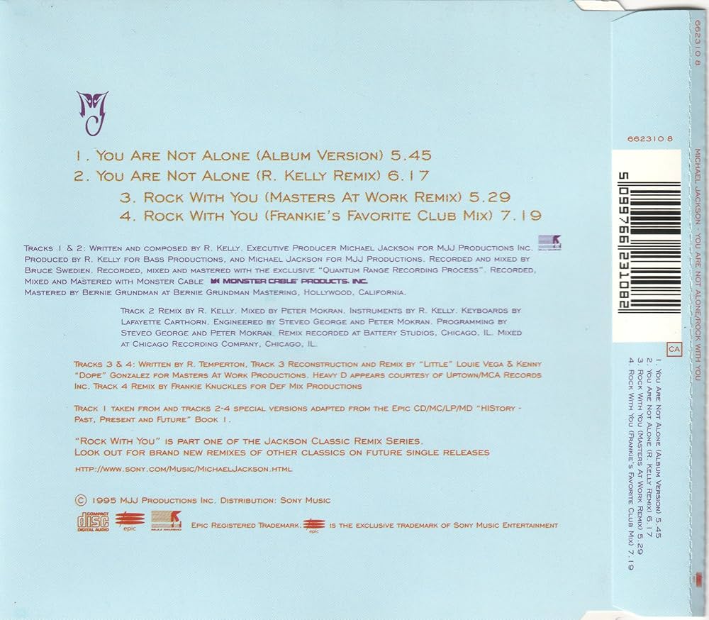 Amazon.co.jp: You Are Not Alone: ミュージック